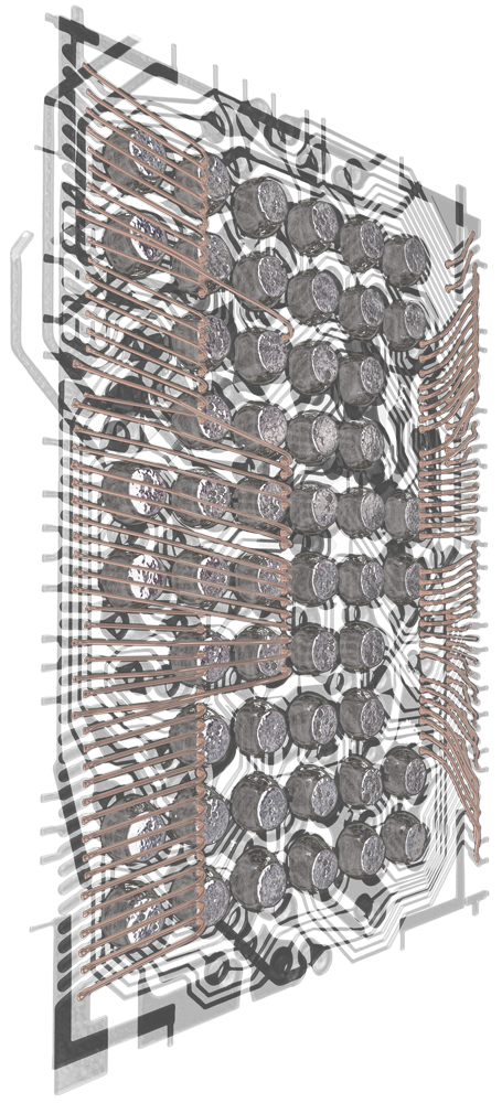 X-ray inspection of an electronics chip