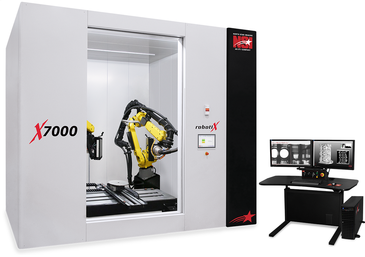 X7000 Dual Robotic 3D X-Ray Scanning System