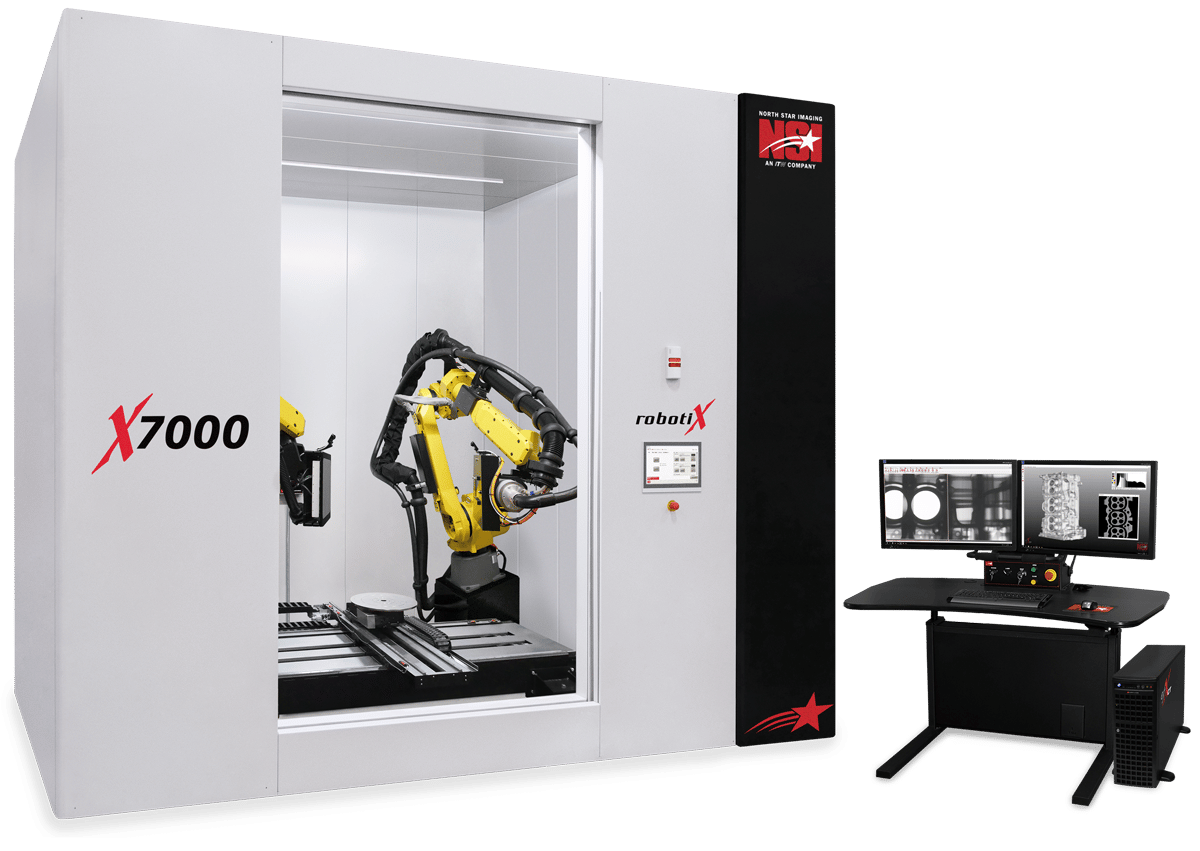 X7000 Dual RobotiX Automated 3D X-Ray Scanning System