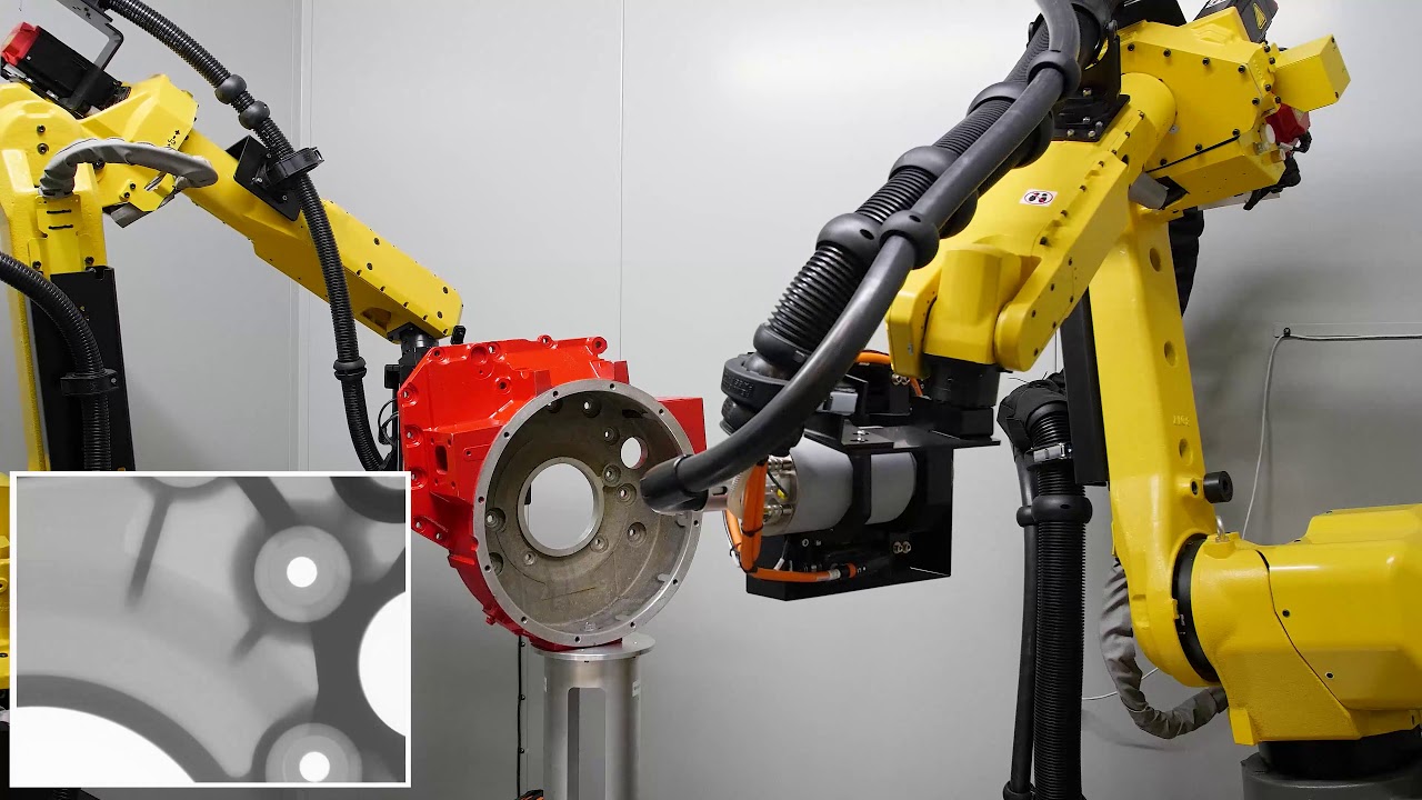 Automated Dual Robotic X-ray Inspection system