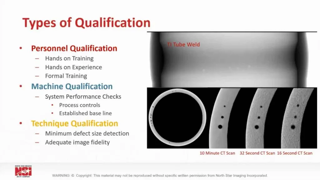 Qualification of Digital Radiography within Aerospace